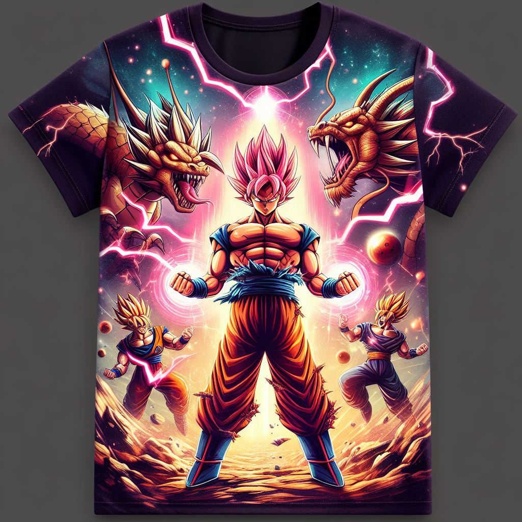 Son Goku Saiyan Power T-Shirt