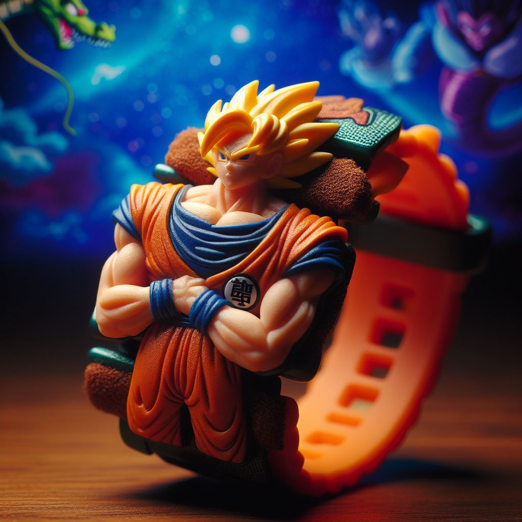 DBZ - Son Goku Saiyan Wrist Band Nylon