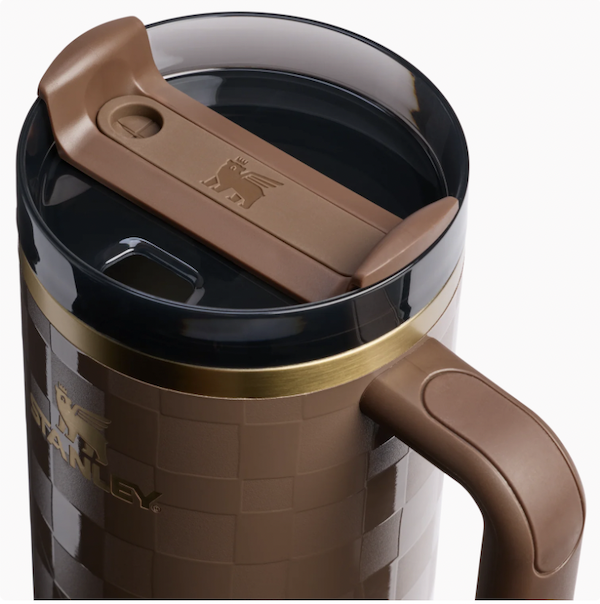 Stanley Quencher Flip Straw 1.18L Espresso Check - Image 3